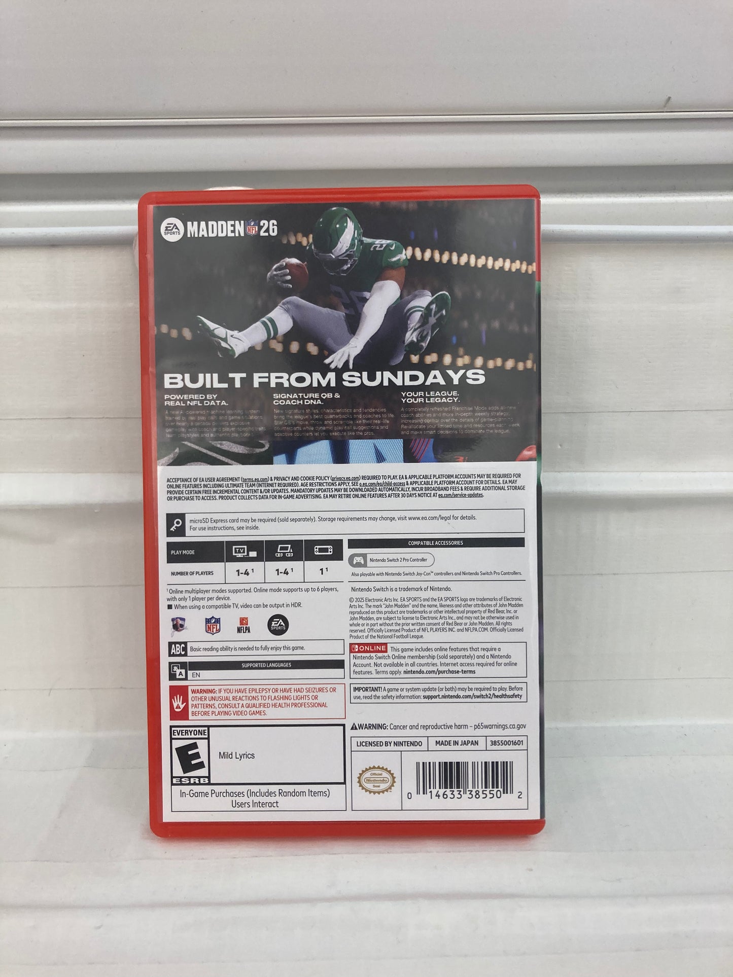 Madden NFL 26 - Nintendo Switch 2