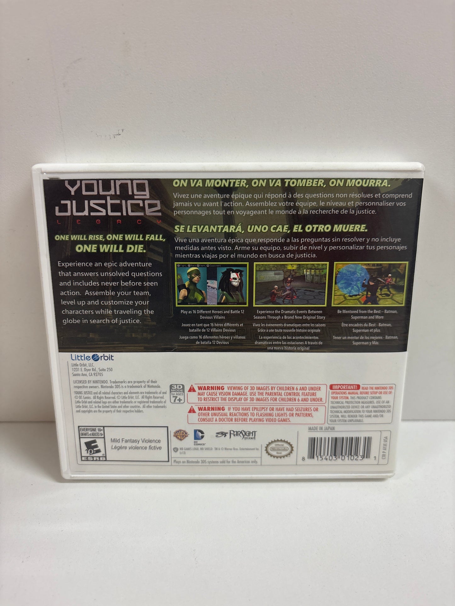 Young Justice: Legacy - Nintendo 3DS