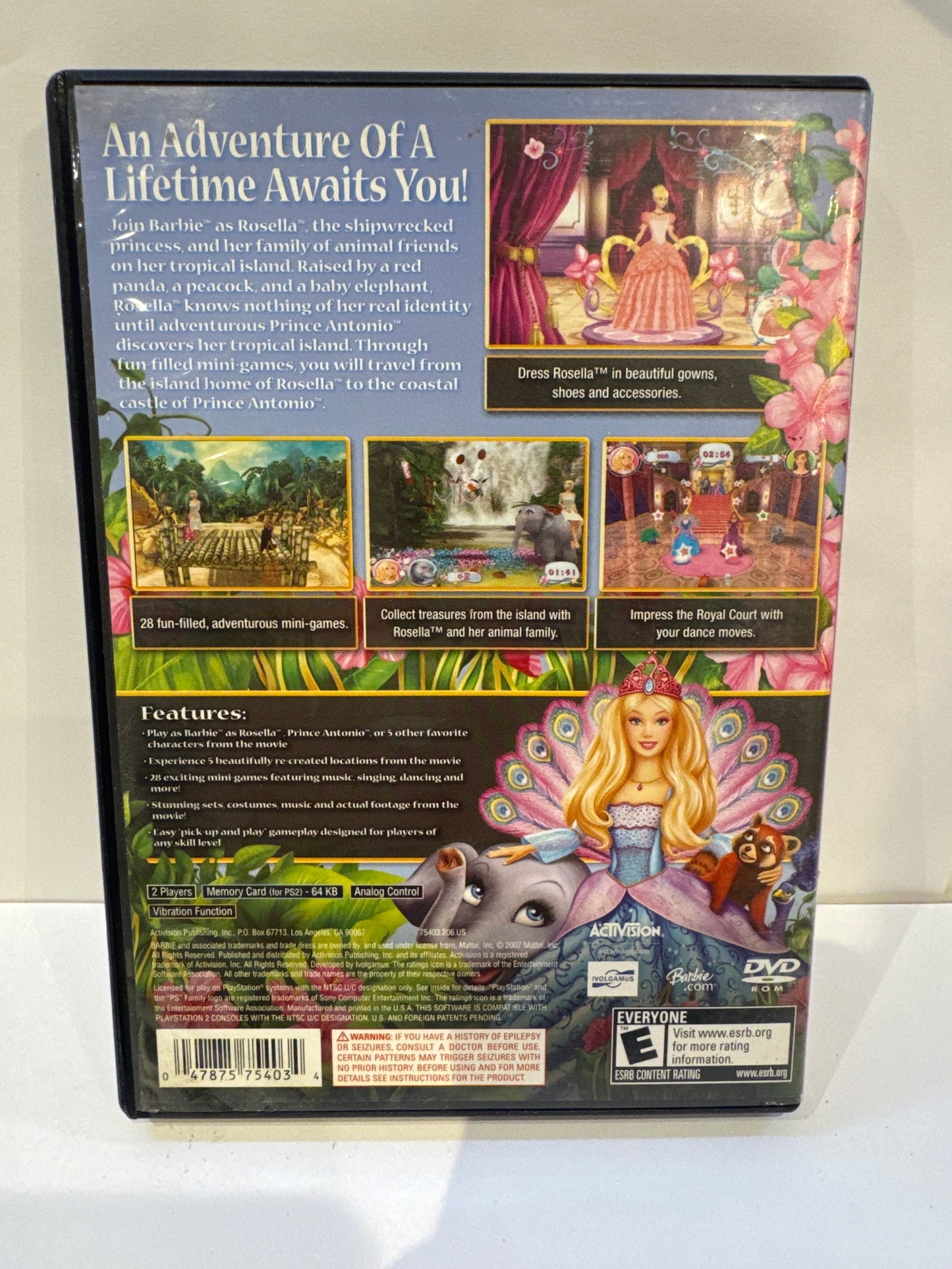Barbie as the Island Princess - Playstation 2