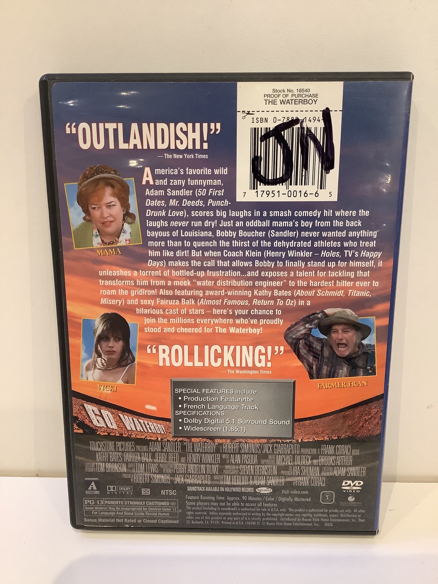 The Waterboy - DVD