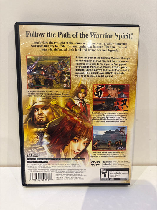 Samurai Warriors 2 - Playstation 2