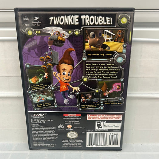 Jimmy Neutron Attack of the Twonkies - Gamecube