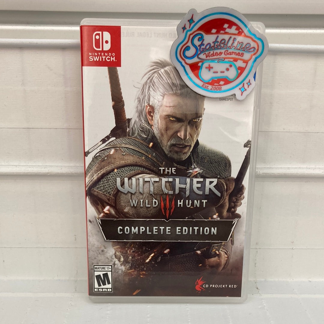 Witcher Wild Hunt Complete Edition Nintendo Switch – Stateline