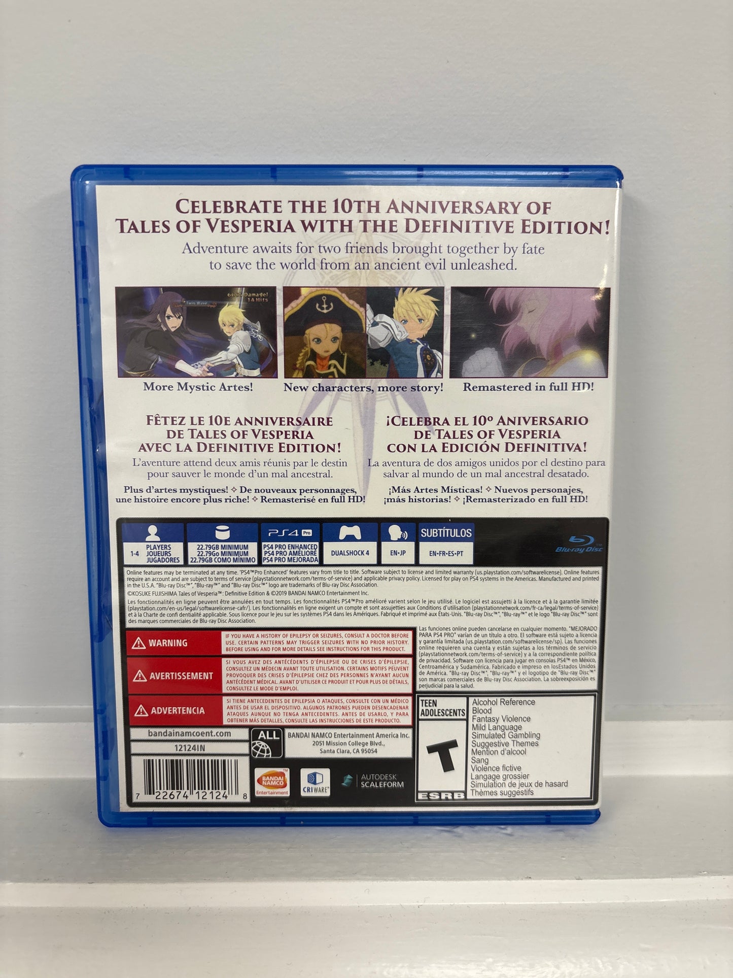 Tales of Vesperia Definitive Edition - Playstation 4