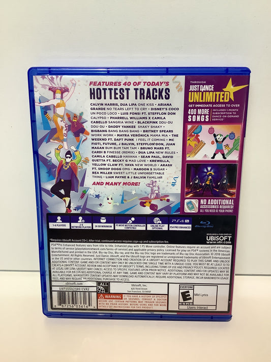 Just Dance 2019 - Playstation 4