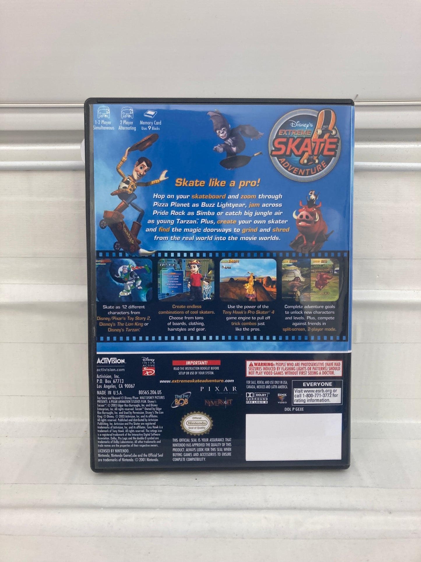 Disney's Extreme Skate Adventure - Gamecube