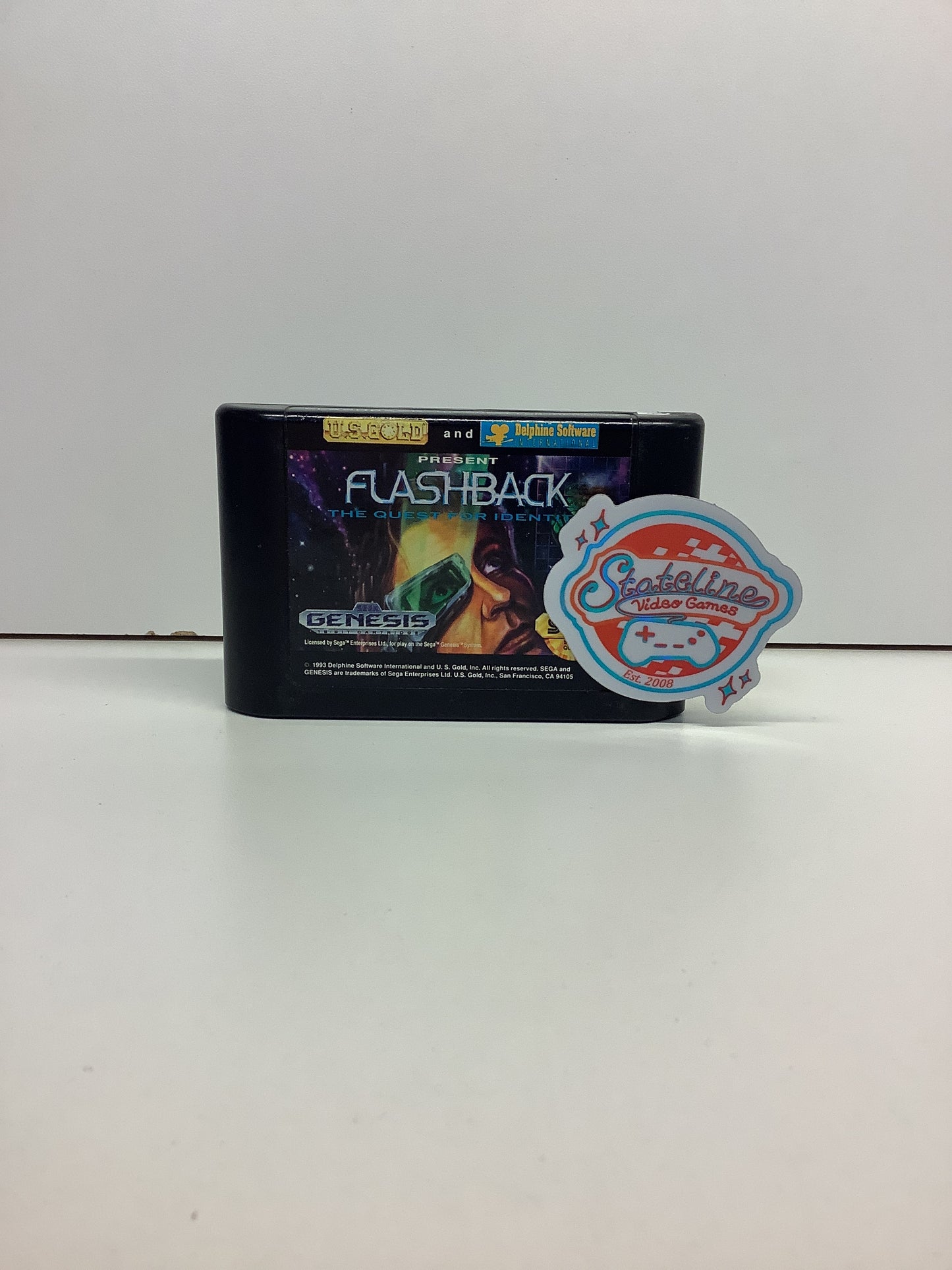 Flashback The Quest for Identity - Sega Genesis