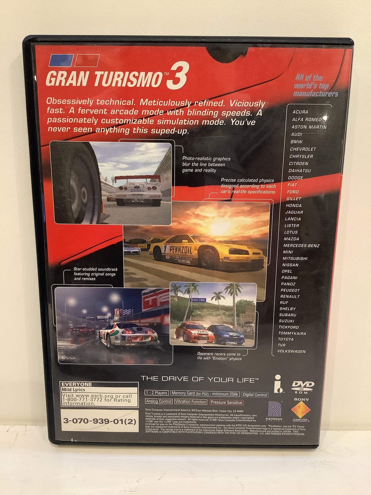 Gran Turismo 3 - Playstation 2