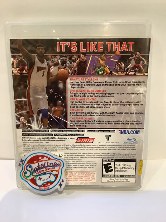 NBA 2K8 - Playstation 3