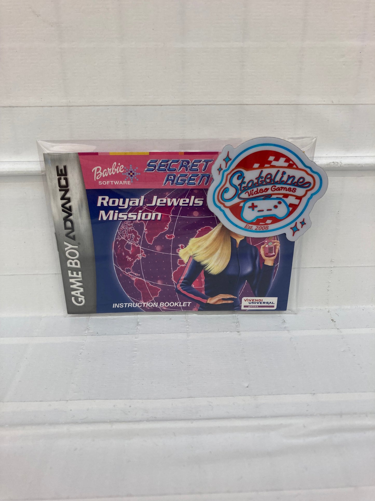 Barbie Secret Agent Barbie - GameBoy Advance