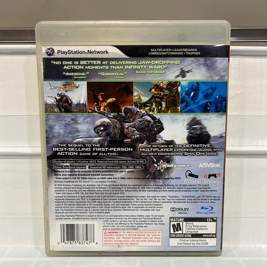 Call of Duty Modern Warfare 2 - Playstation 3