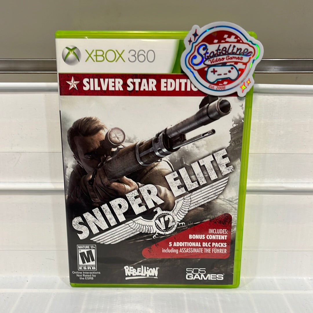 Sniper Elite V2 Silver Star Edition - Xbox 360 – Stateline Video Games Inc.