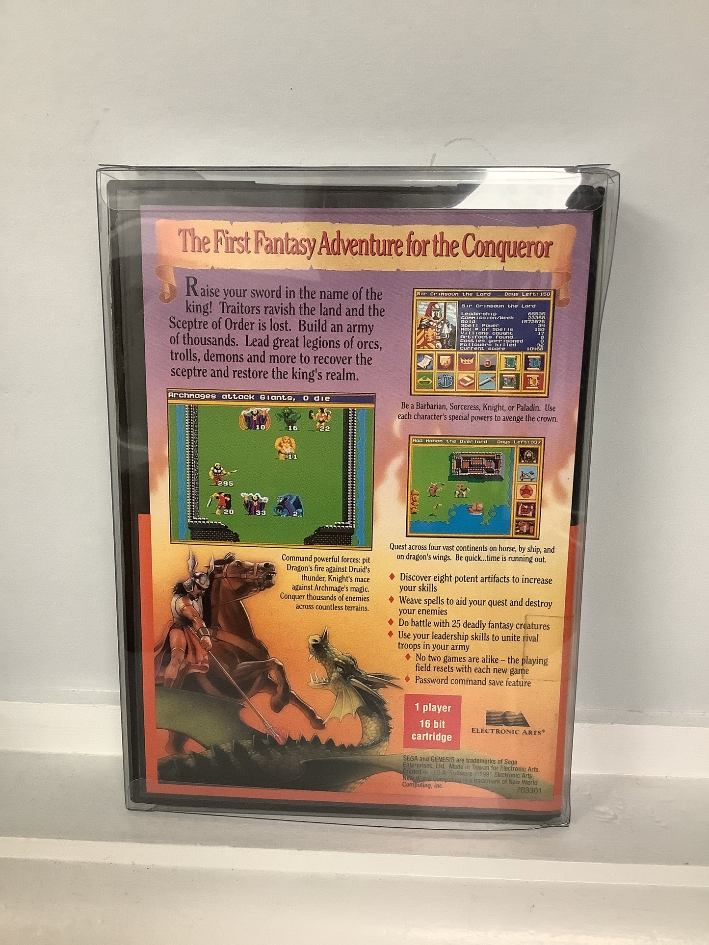 King's Bounty - Sega Genesis