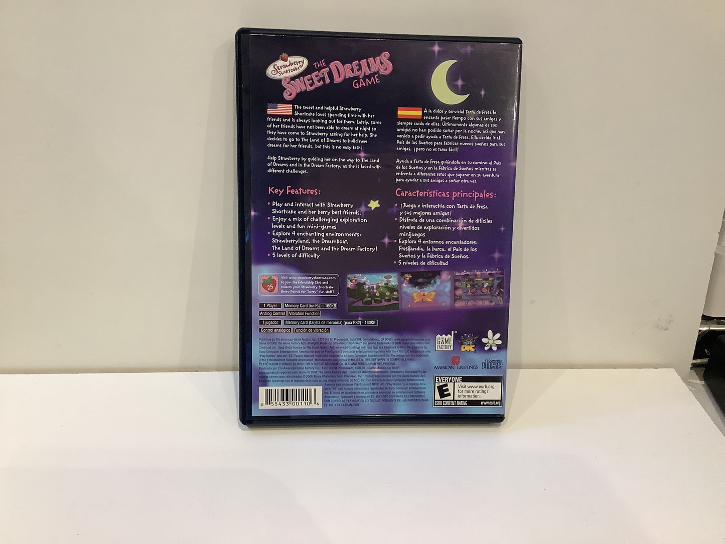 Strawberry Shortcake The Sweet Dreams Game - Playstation 2