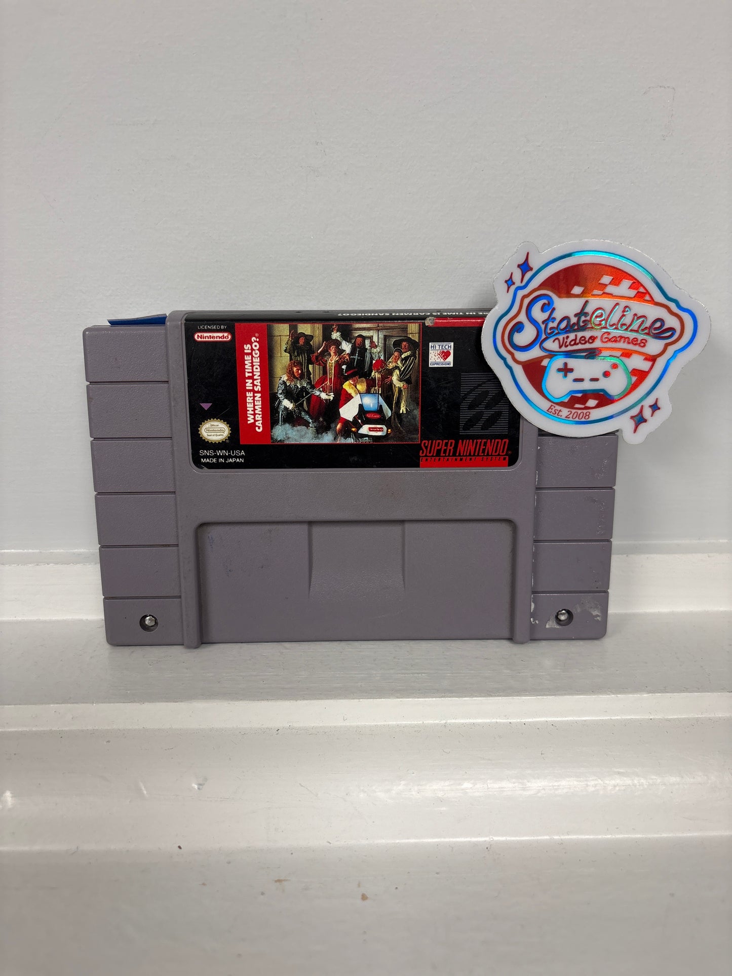 Where in Time is Carmen Sandiego - Super Nintendo