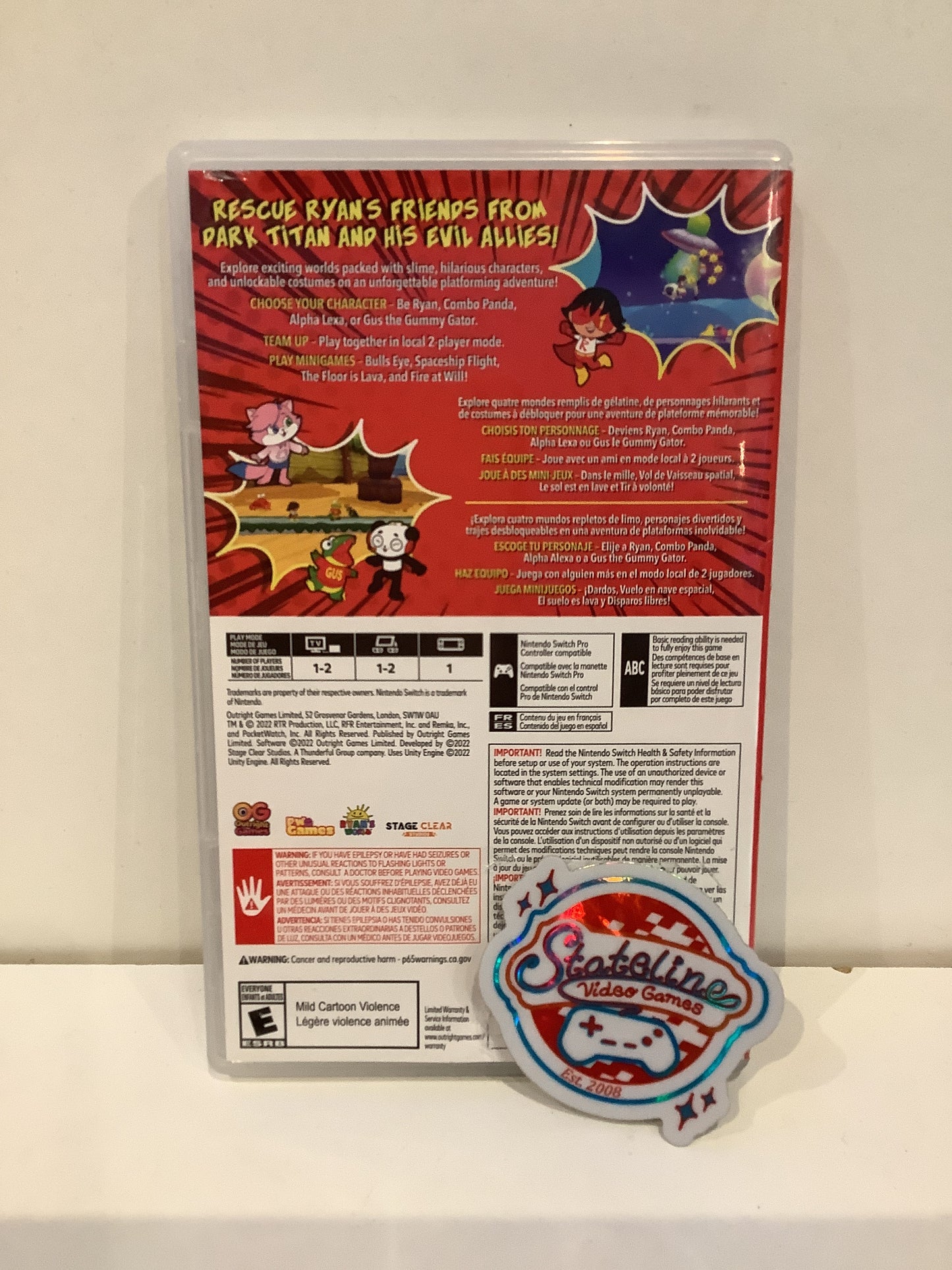 Ryan's Rescue Squad - Nintendo Switch