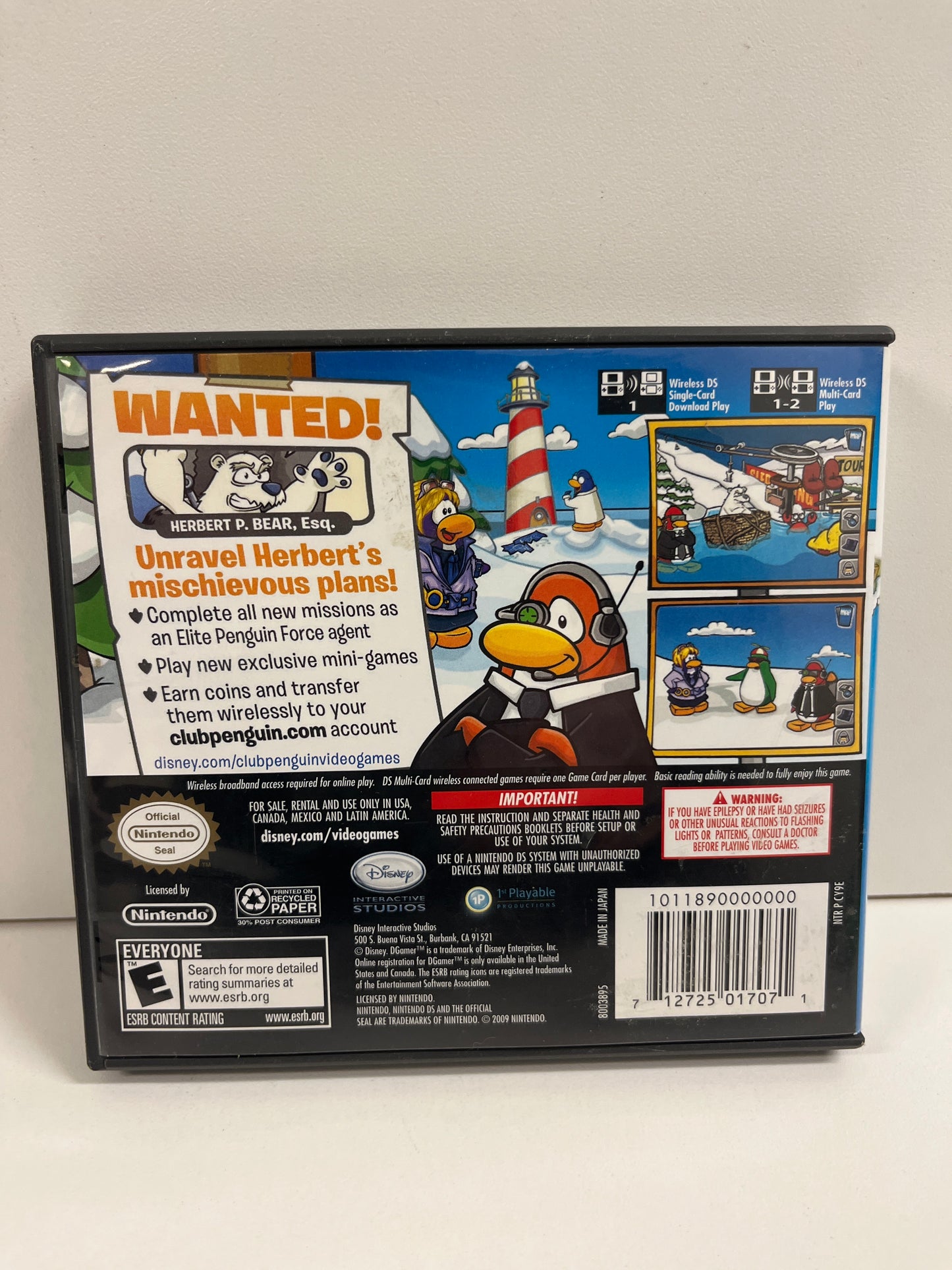 Club Penguin Elite Penguin Force: Herbert's Revenge - Nintendo DS