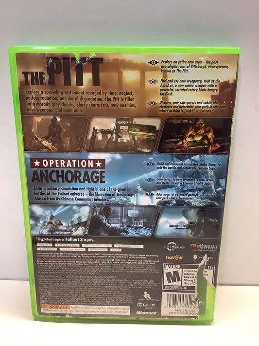 Fallout 3 Add-on The Pitt and Operation: Anchorage - Xbox 360