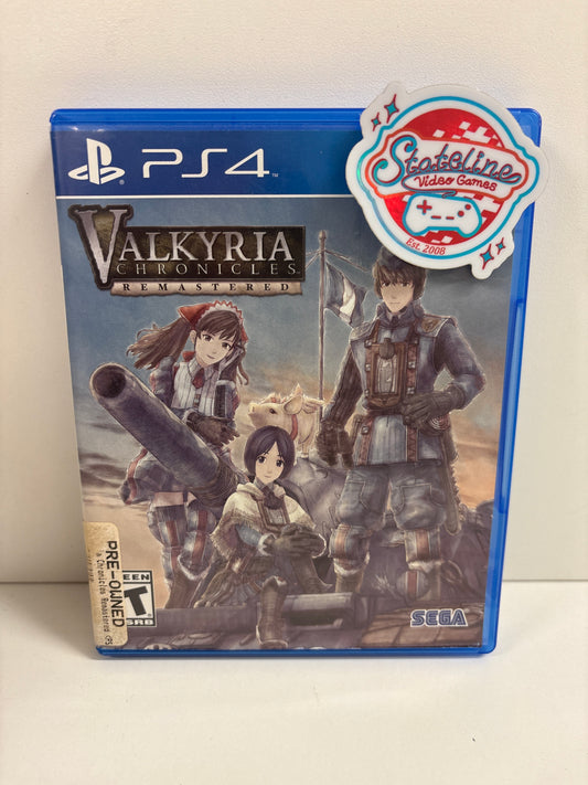 Valkyria Chronicles Remastered - Playstation 4