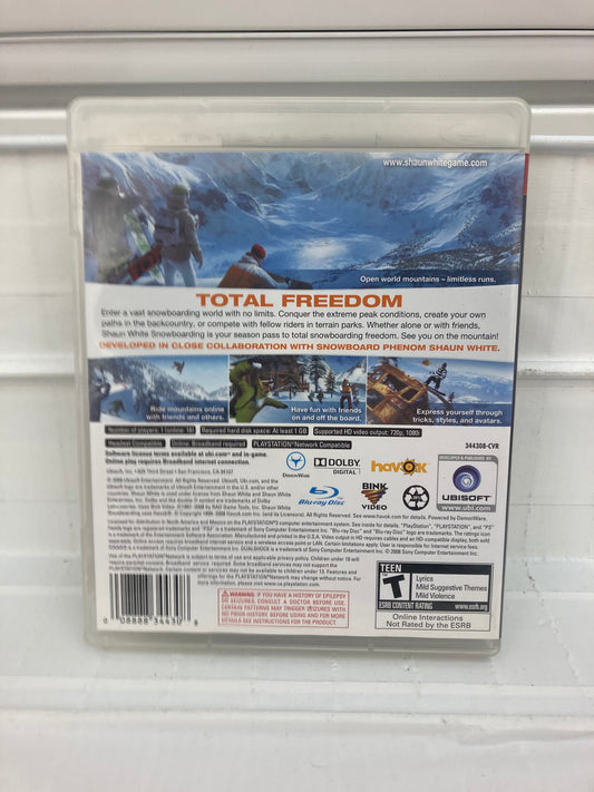Shaun White Snowboarding - Playstation 3