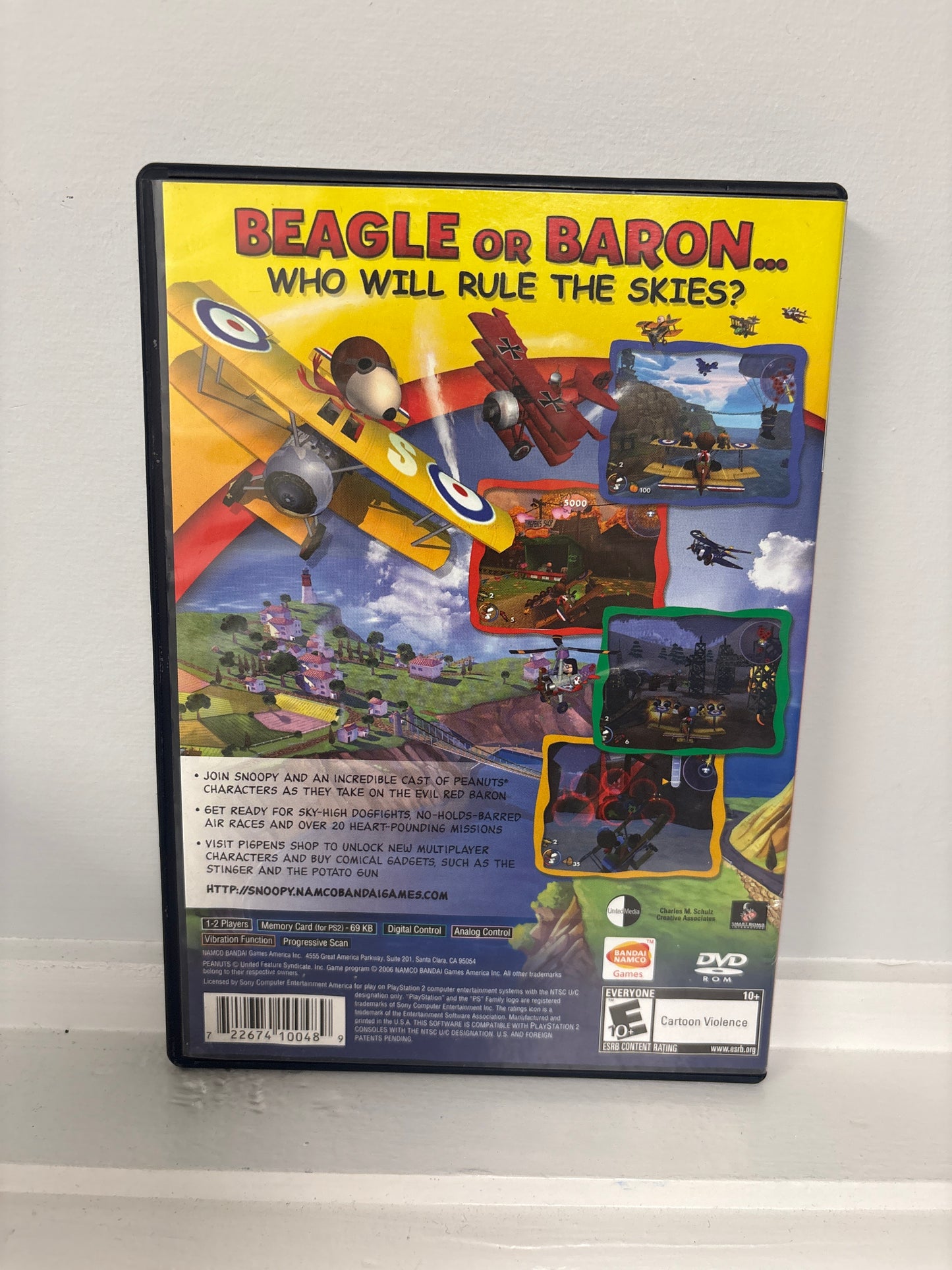 Snoopy vs. the Red Baron - Playstation 2