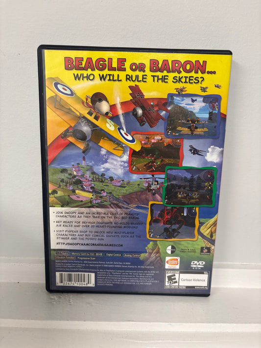 Snoopy vs. the Red Baron - Playstation 2