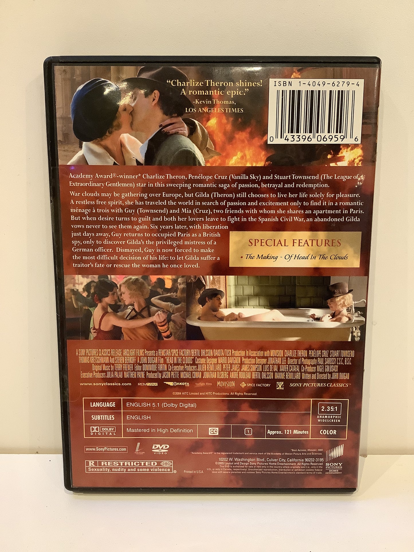 Head in the Clouds - DVD