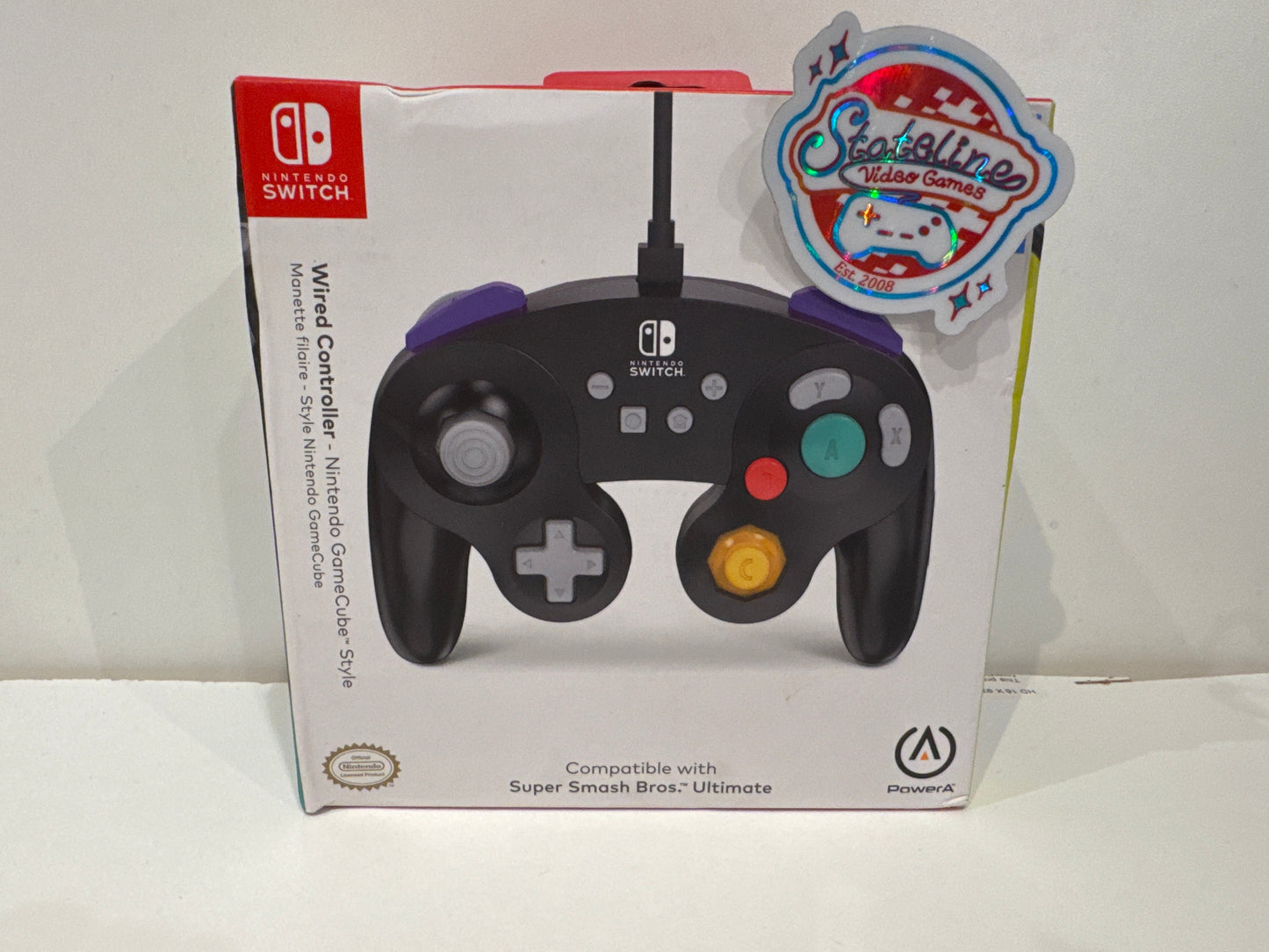 Wired GameCube Style Controller - Nintendo Switch
