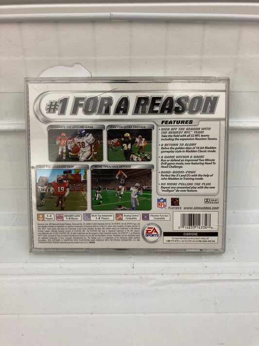 Madden 2002 - Playstation