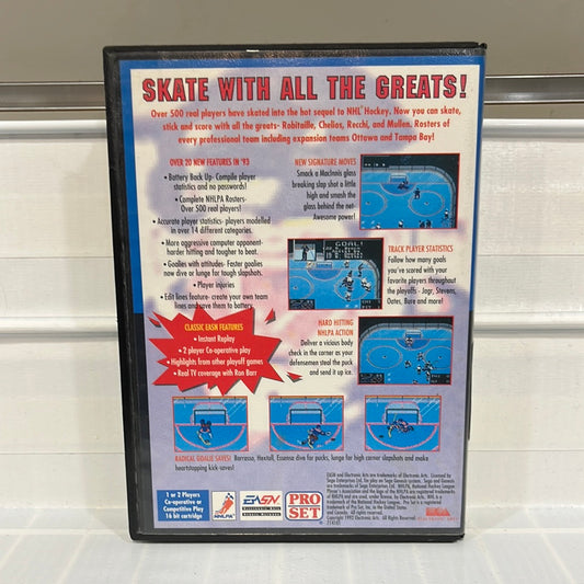 NHLPA Hockey '93 - Sega Genesis