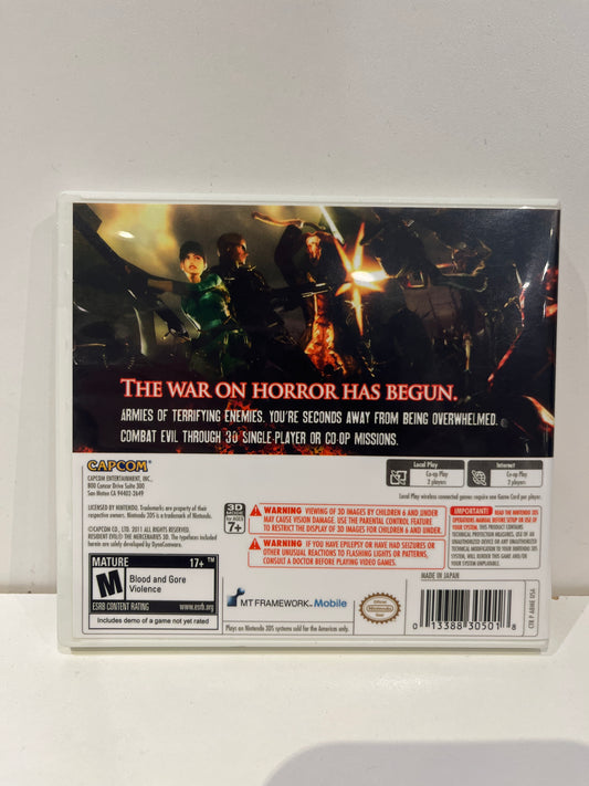 Resident Evil: The Mercenaries 3D - Nintendo 3DS