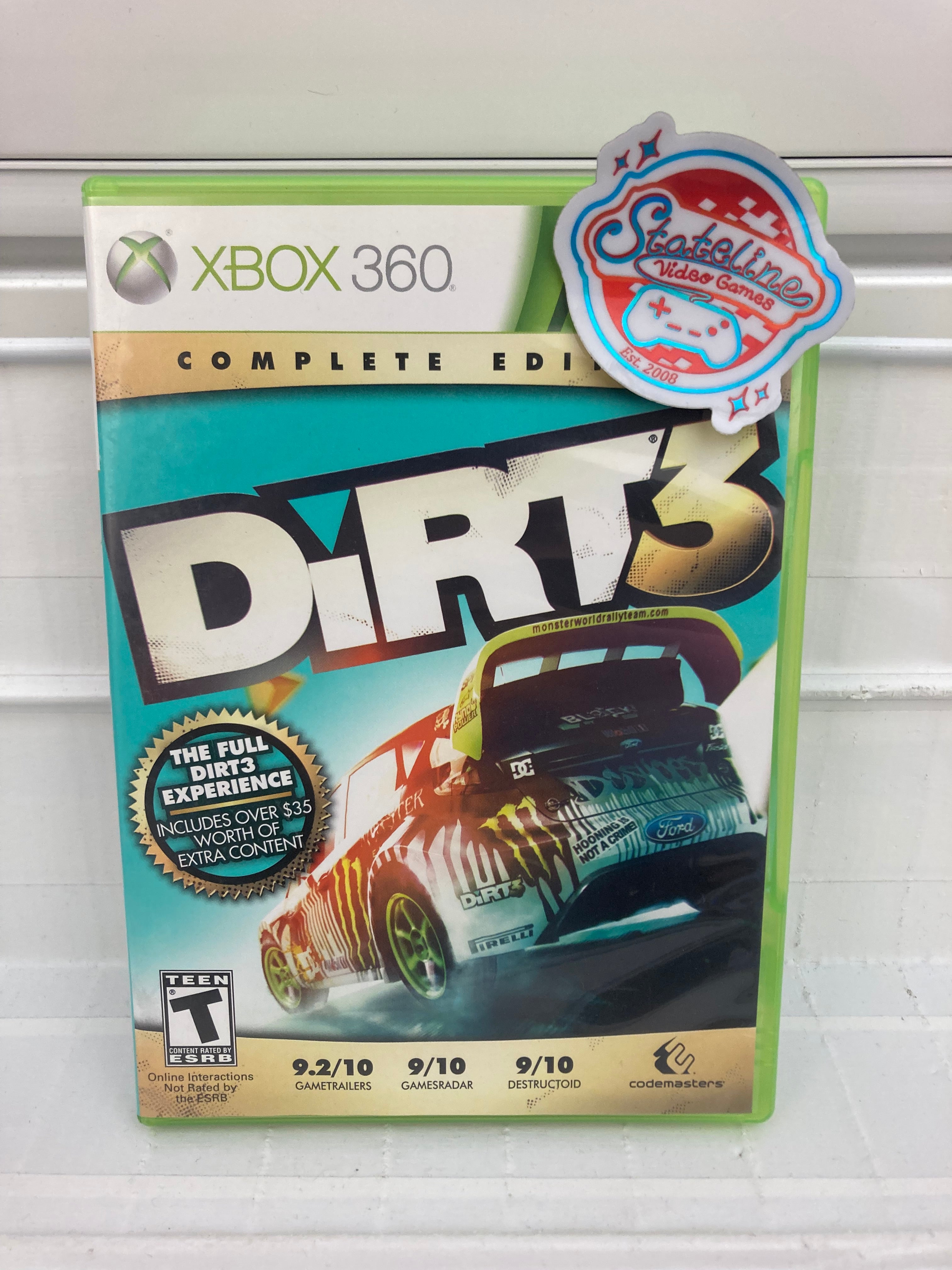 Dirt 3 [Complete Edition] - Xbox 360 – Stateline Video Games Inc.