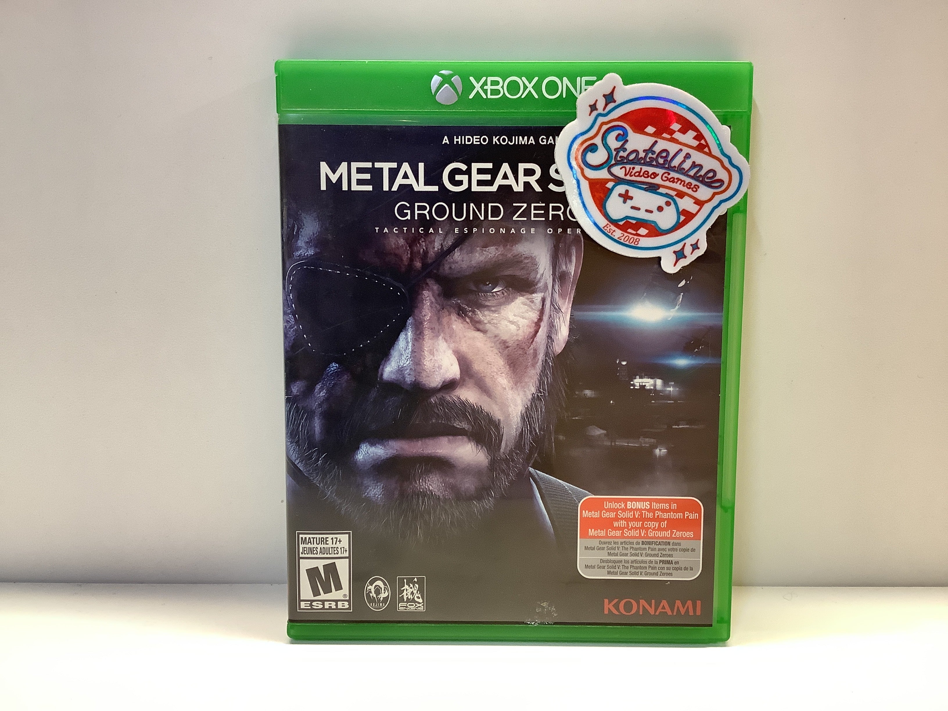 metal gear solid ground zeroes xbox Metal Gear Solid V: Ground Zeroes