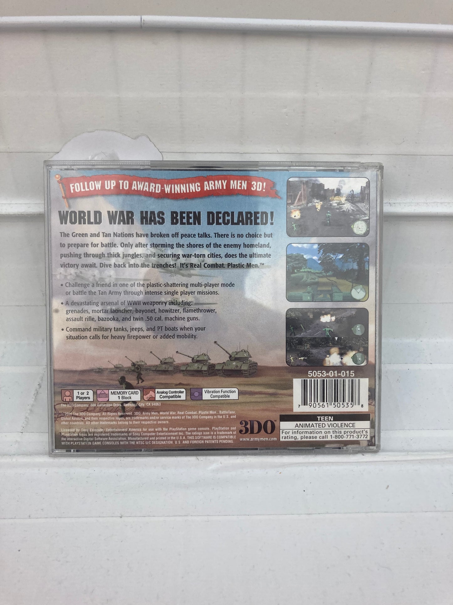 Army Men World War - Playstation