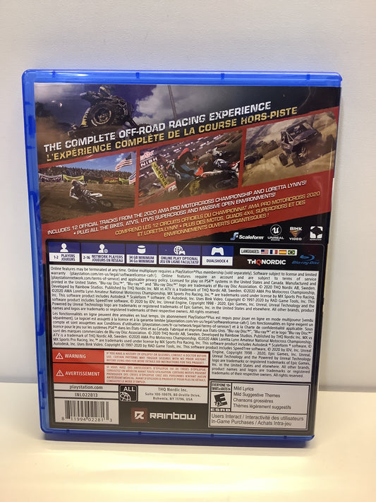 MX vs ATV All Out - Playstation 4