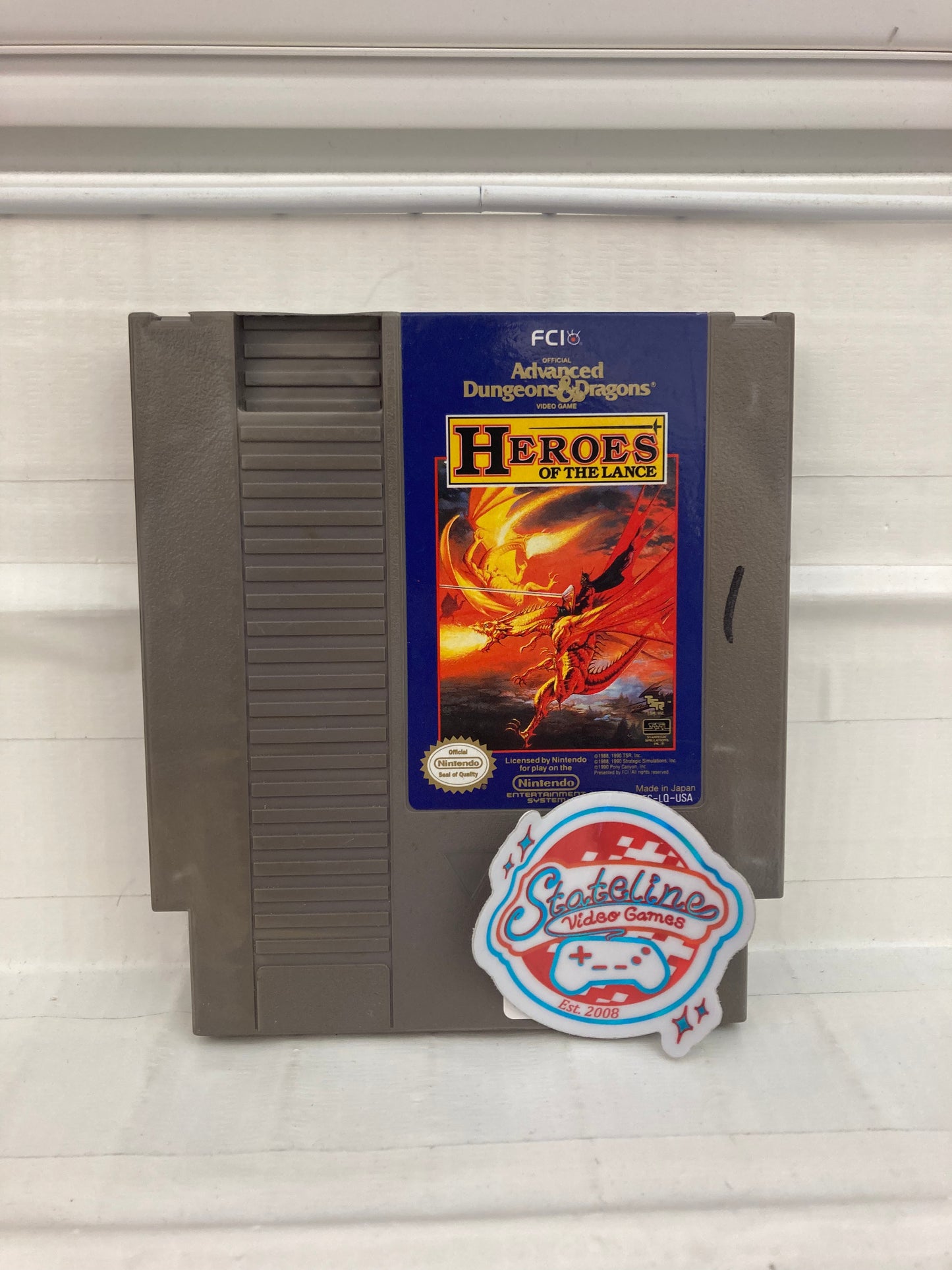 Advanced Dungeons & Dragons Heroes of the Lance - NES