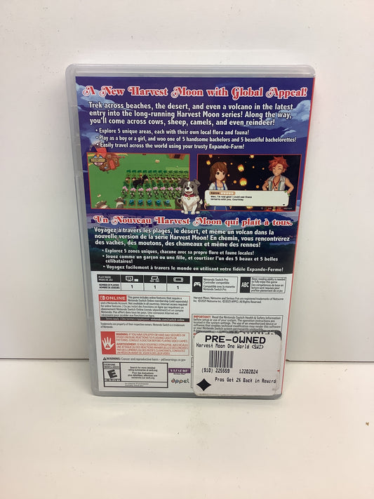 Harvest Moon: One World - Nintendo Switch