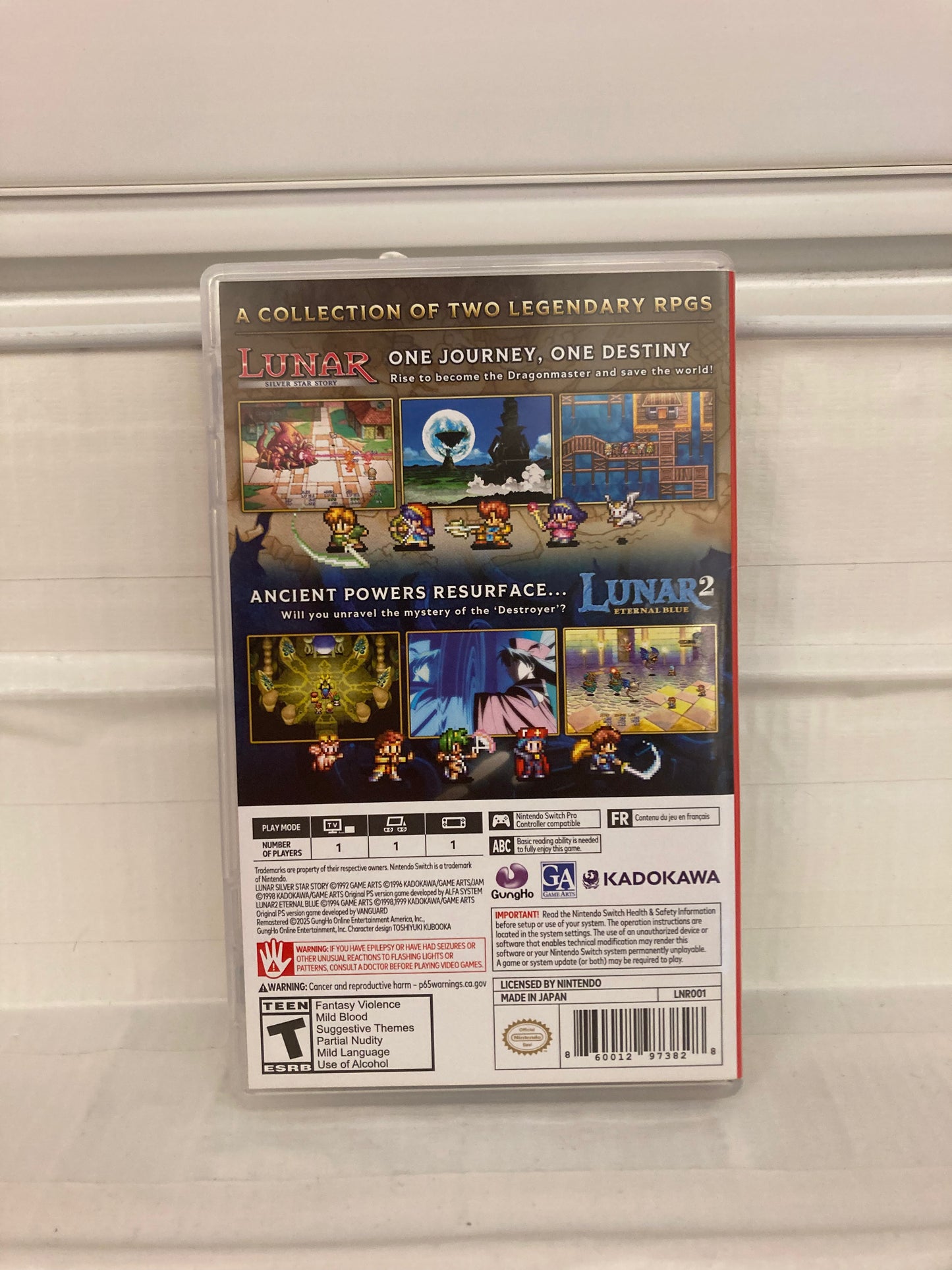 Lunar Remastered Collection - Nintendo Switch