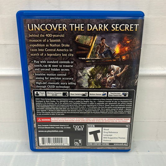 Uncharted: Golden Abyss - Playstation Vita