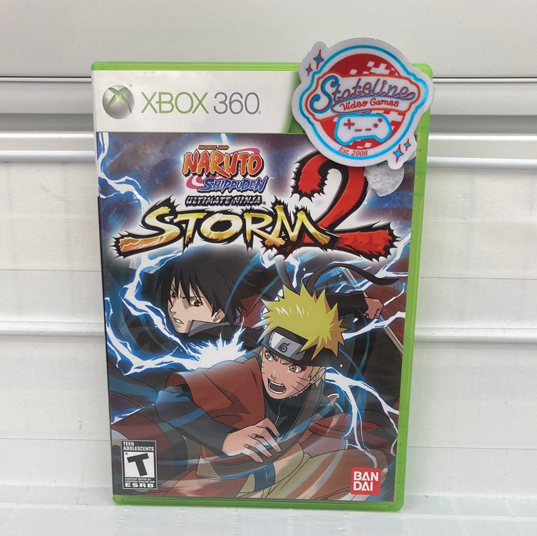 Naruto Shippuden Ultimate Ninja Storm 2 - Xbox 360 – Stateline Video Games  Inc.