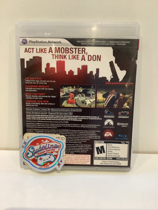 The Godfather II - Playstation 3