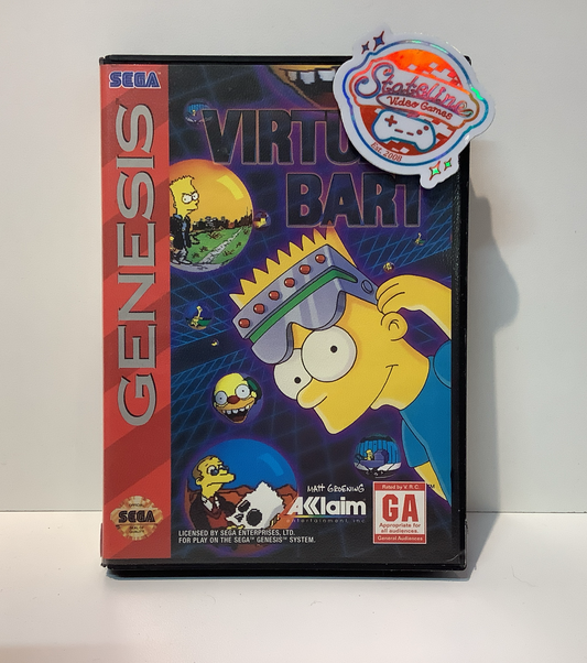 Virtual Bart - Sega Genesis