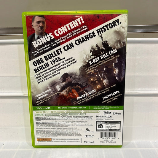 Sniper Elite V2 Silver Star Edition - Xbox 360