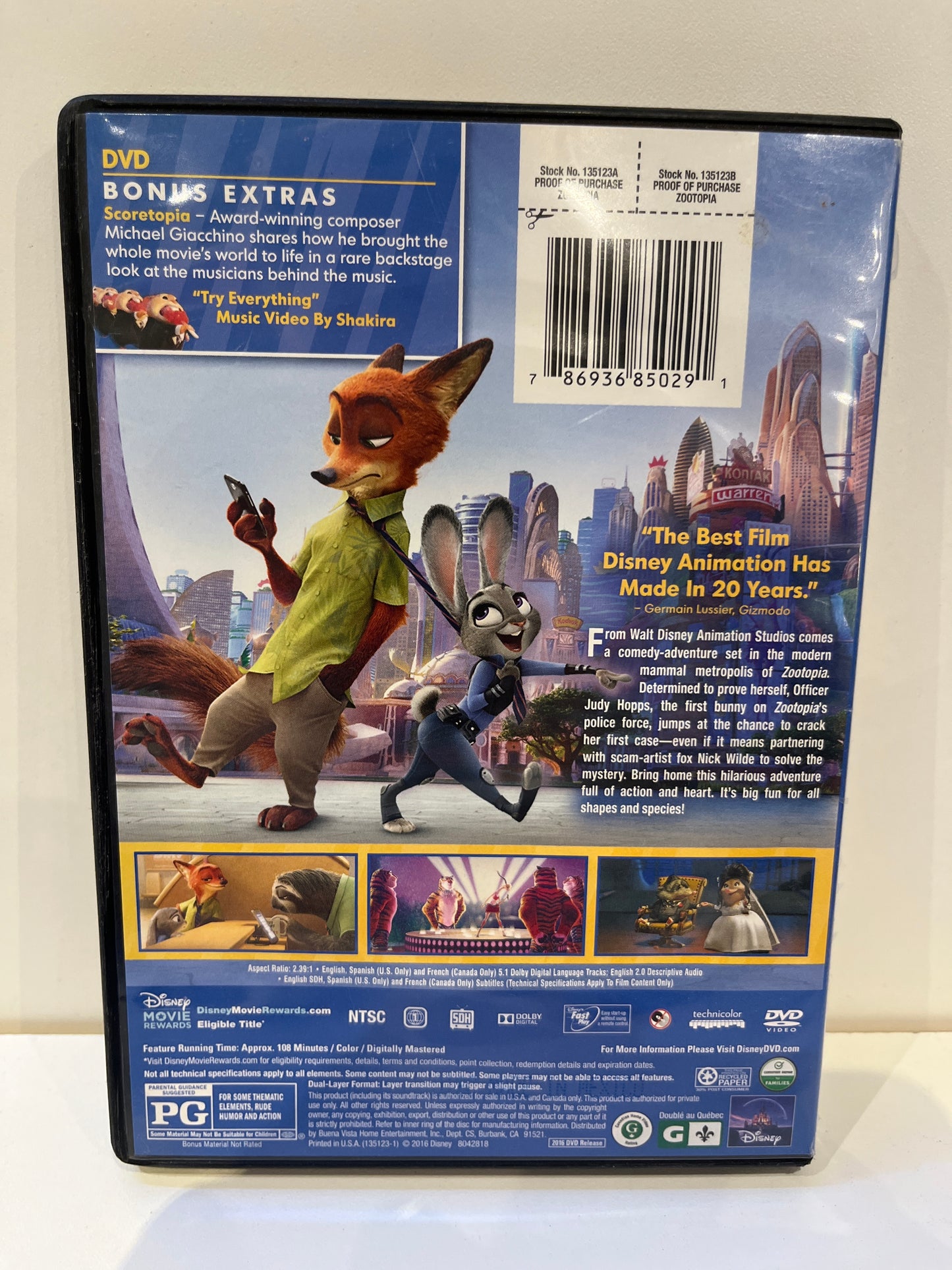 Zootopia - DVD