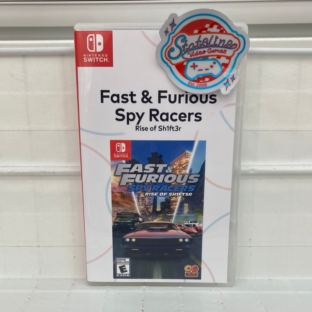 Fast & Furious: Spy Racers - Rise of Sh1ft3r - Nintendo Switch