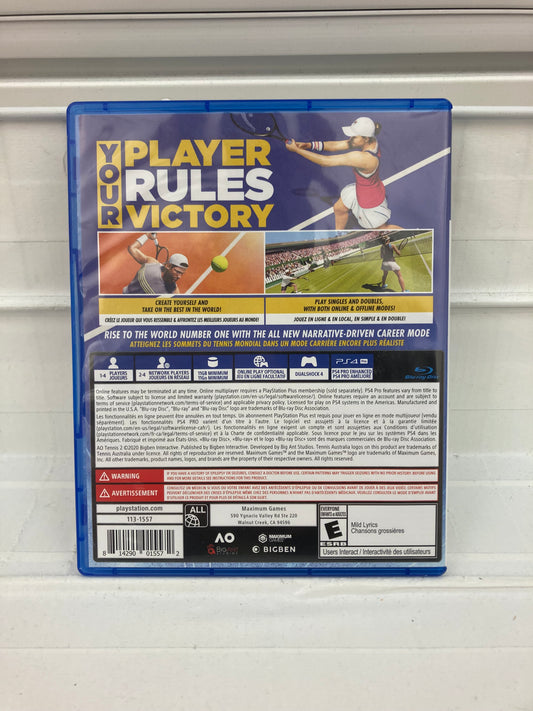 AO Tennis 2 - Playstation 4