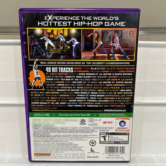 The Hip Hop Dance Experience - Xbox 360