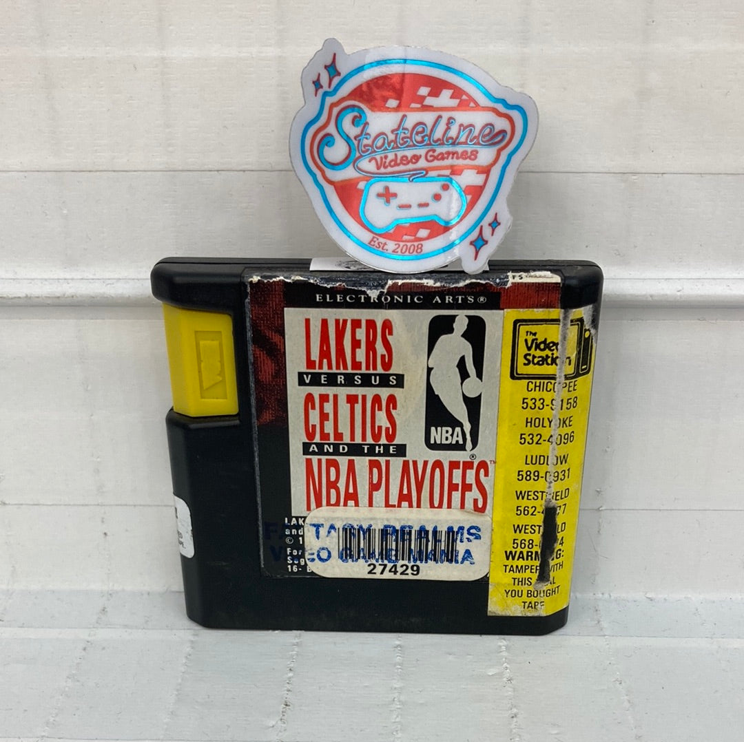 Lakers vs. Celtics and the NBA Playoffs - Sega Genesis