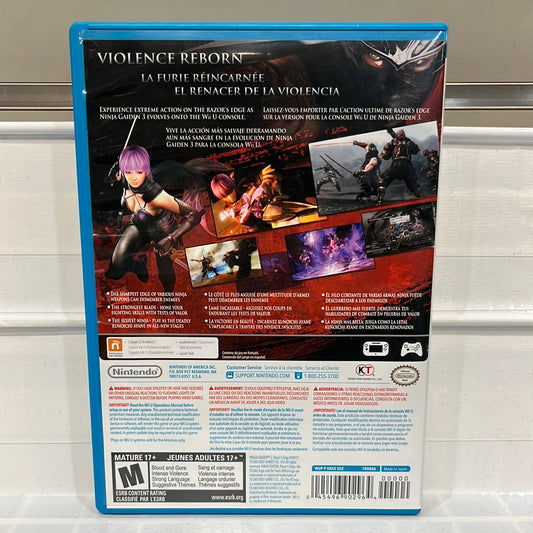 Ninja Gaiden 3: Razor's Edge - Wii U