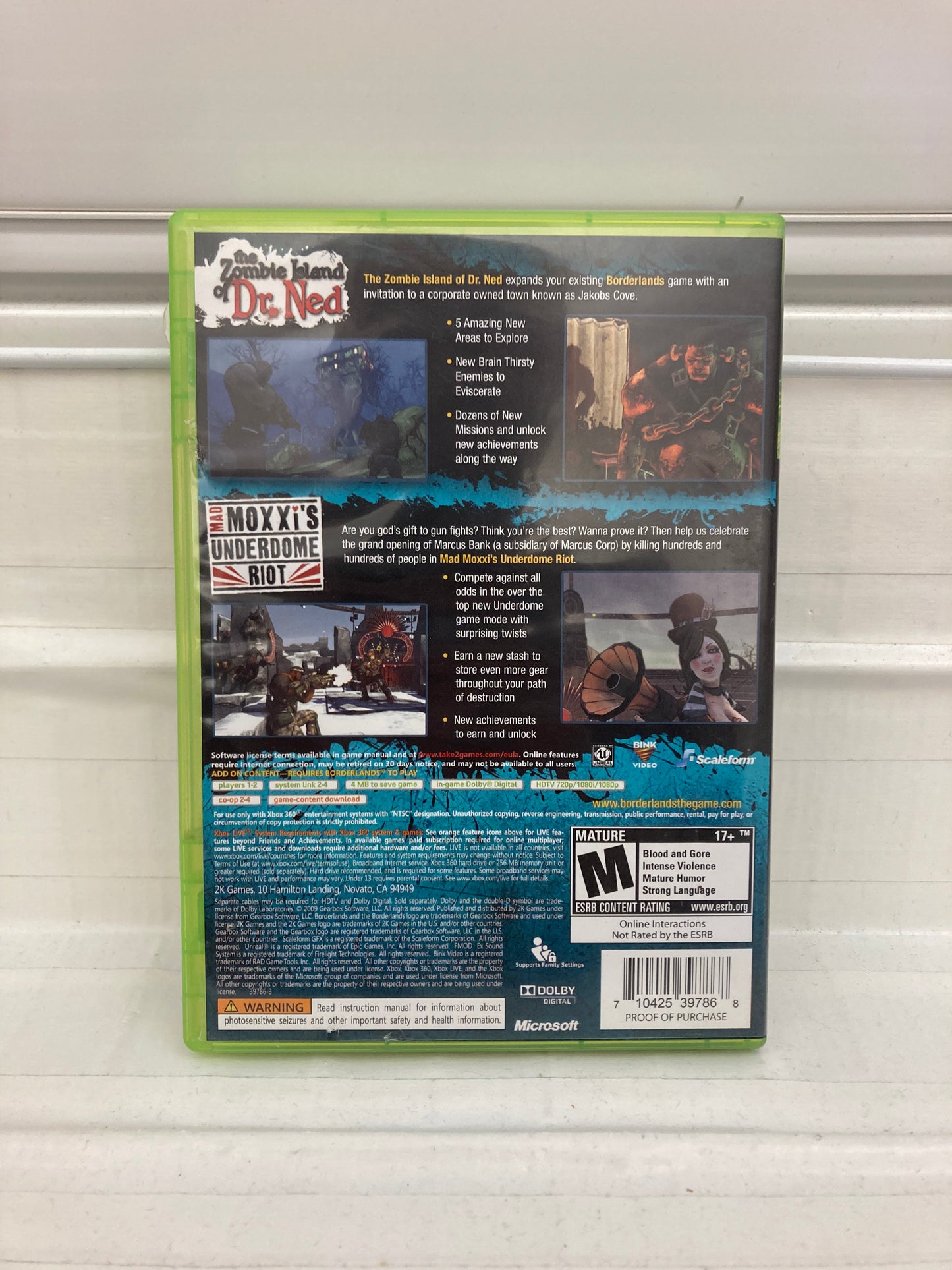 Borderlands: Double Game Add-On Pack - Xbox 360